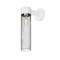 Besa Lighting Juni 16 Outdoor Sconce, Clear Bubble, White Finish, 1x60W Incandescent JUNI16CL-WALL-WH - alternate 1